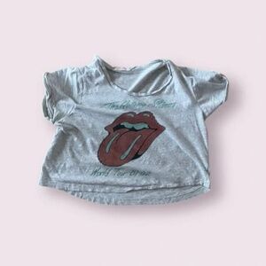 The Rolling Stones Crop Top